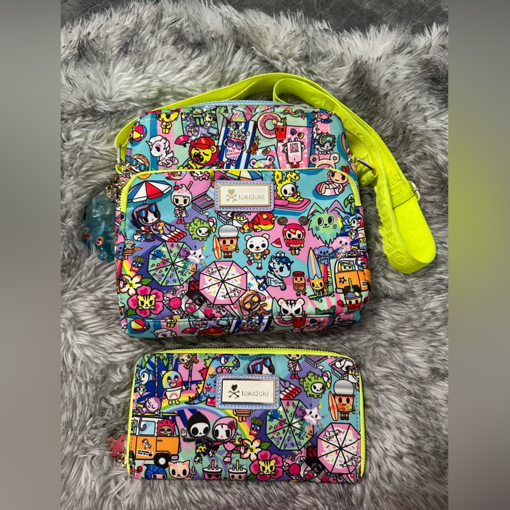 Tomidoki crossbody bag and wallet